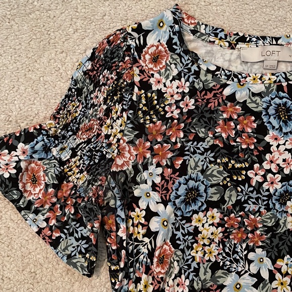 LOFT Summer Floral Dress SP - Picture 2 of 4